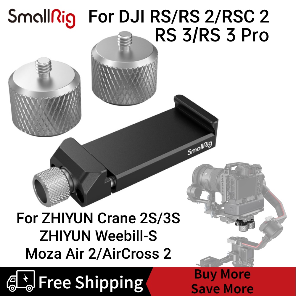 SmallRig Counterweight Kit for DJI RS/RS 2/RSC 2/RS 3/RS 3 Pro & ZHIYUN ...