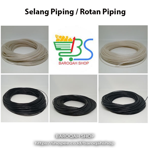 Plastic Piping Seam Rattan Hose for car seats, motorbikes, sofas, bags ...