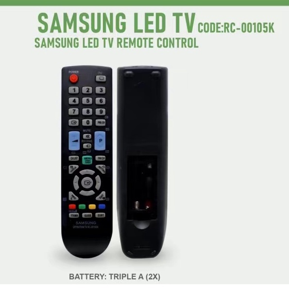 SAMSUNG Remote Replacement Remote Control for RC-00105K and AA59 ...