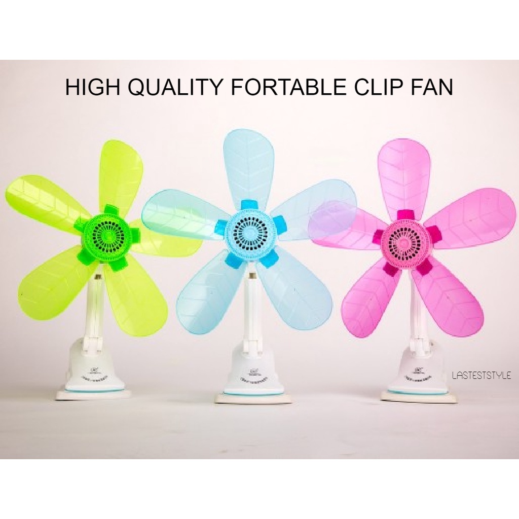 HIGH QUALITY FORTABLE CLIP FAN SOFT PLASTIC BLADES ONHAND SALE SUPER ...