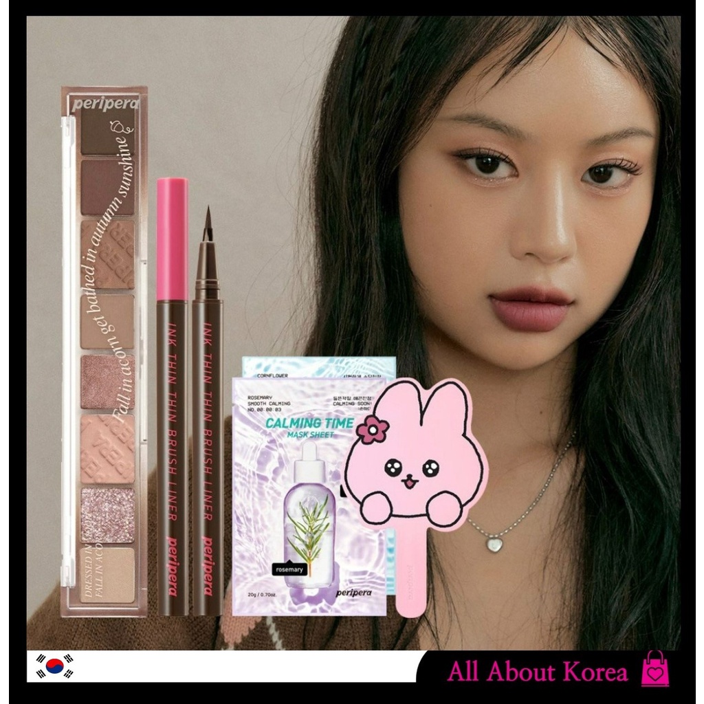 [Special Set/PERIPERA]All Take Mood Palette+ Ink Thin Thin Brush Line ...
