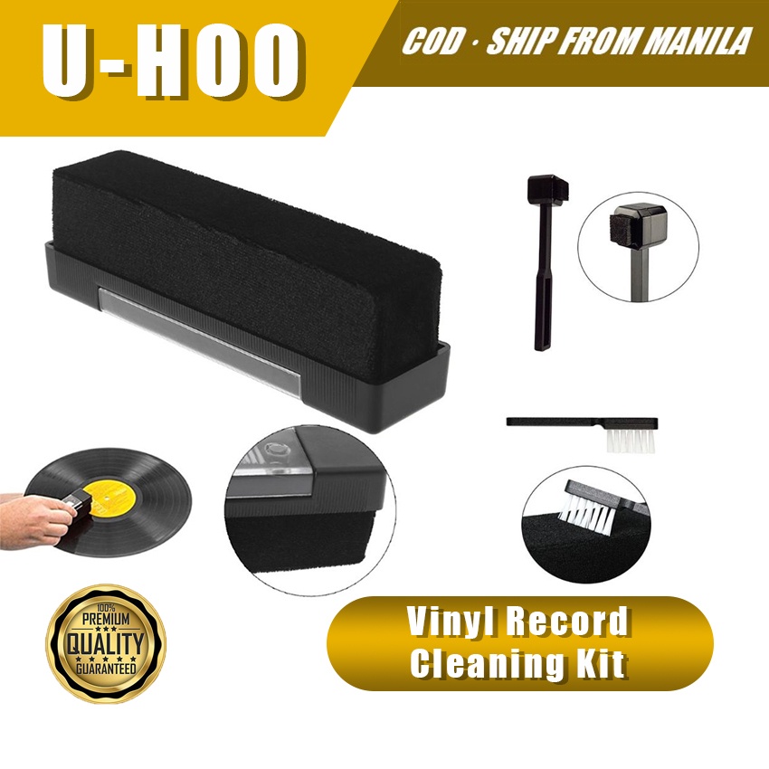 Anti Static Vinyl Record Cleaner Clean Brush Dust Remover for LP Vinyl