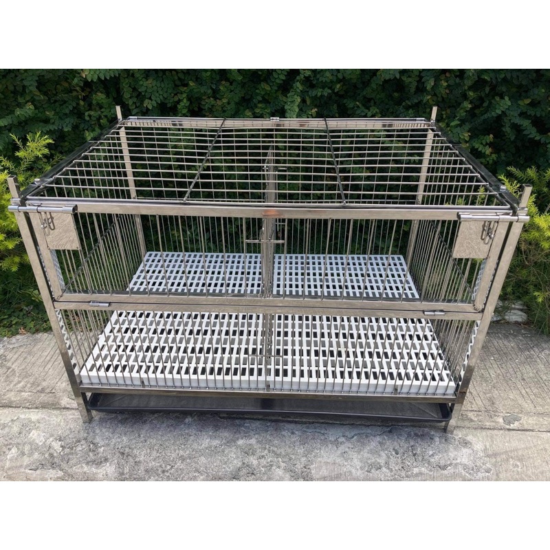 Crib type dog cage best sale