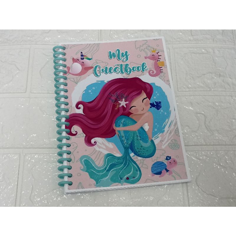 Birthday Guestbook (Mermaid) Shopee Philippines