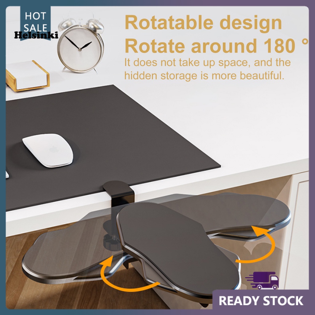 HLS Portable Computer Desk Extender for Home Easy Installation Computer