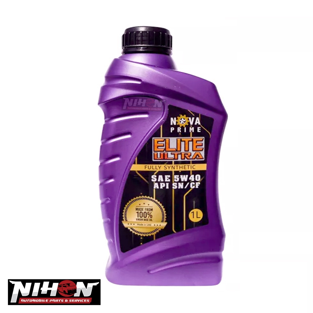 NOVA PRIME ULTRA ELITE FULLY SYNTHETIC SAE 5W-40 API SN/CF MADE IN UAE ...