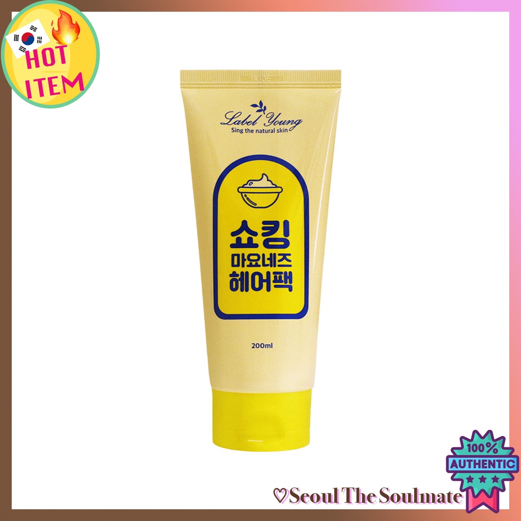 label young Shocking Mayonnaise Hair Pack 200ml Shopee Philippines