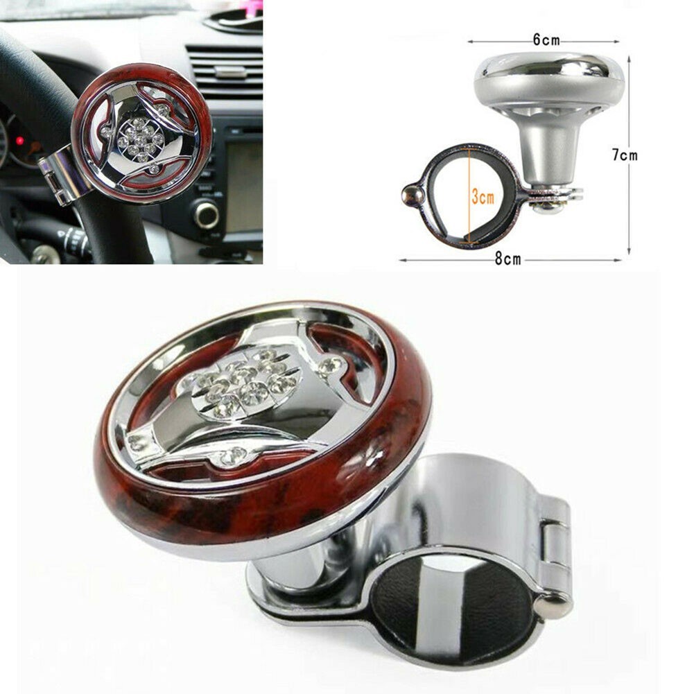 Car Truck Steering Wheel Aid Power Handle Assister Spinner Knob Ball
