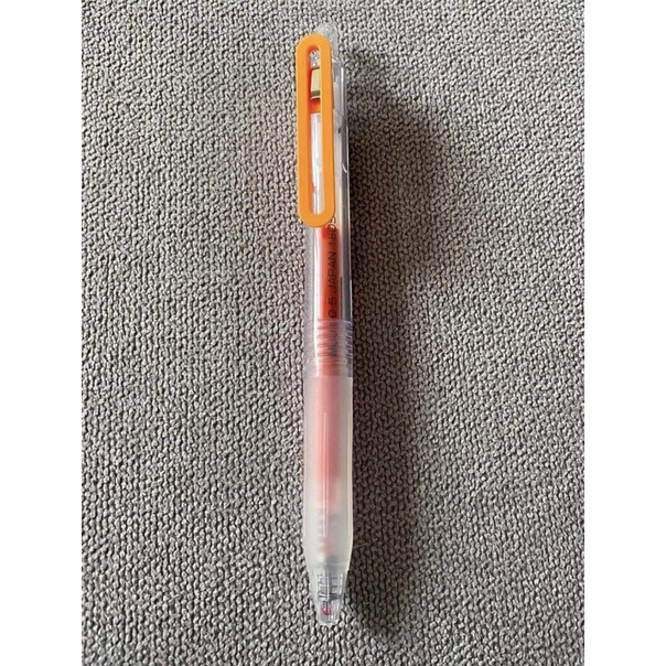 Brand New Auth Muji KnockType Pen / Muji Hexagonal Polycarbonate Gel