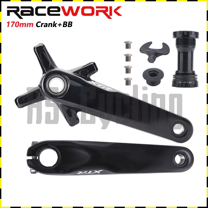 Racework Xtr Crankset X X Mm Crank Bcd Chainring T