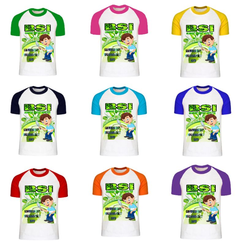 Raglan T Shirt Sublimated Print Barangay Sanitary Inspector Bsi Shopee Philippines