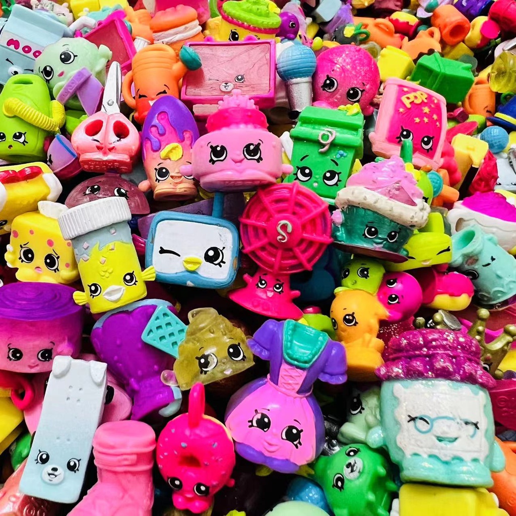 【COD】50&100PCs/lot Shopkins Mixed Season Loose Toy Action Figure Mini Doll  random shopping