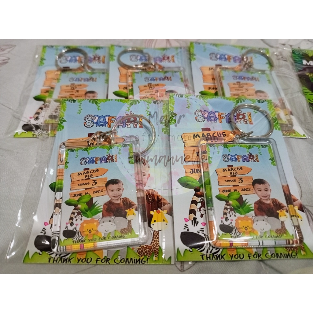 Keychain Souvenirs Safari Theme Shopee Philippines