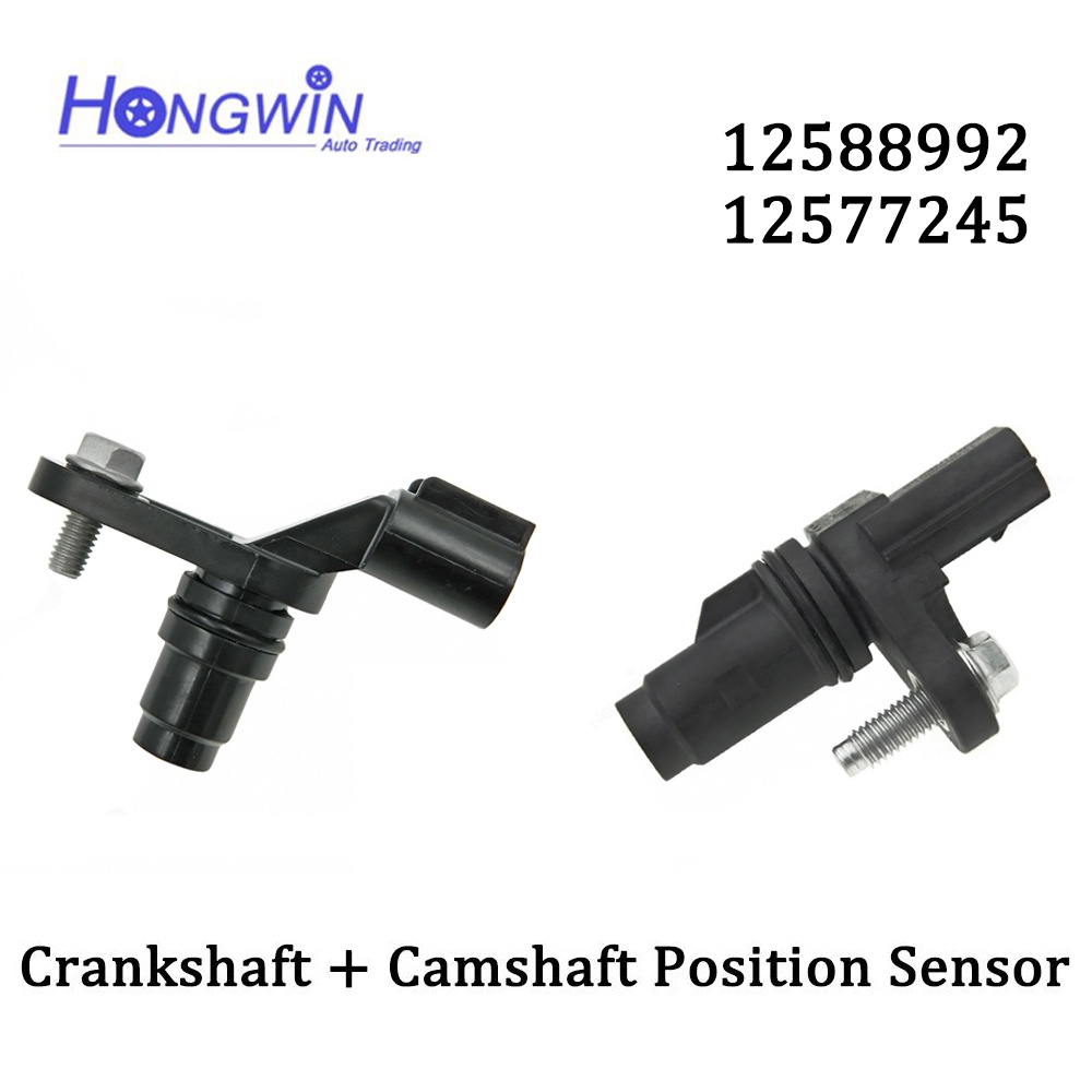 ONE SET Crankshaft Camshaft Position Sensor For Buick Chevy Chevrolet ...