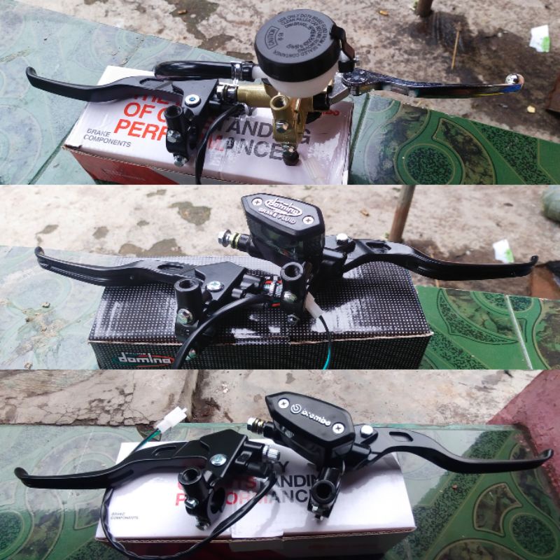 Master Brake brembo domino MOS copy rcb And krs brembo pnp all