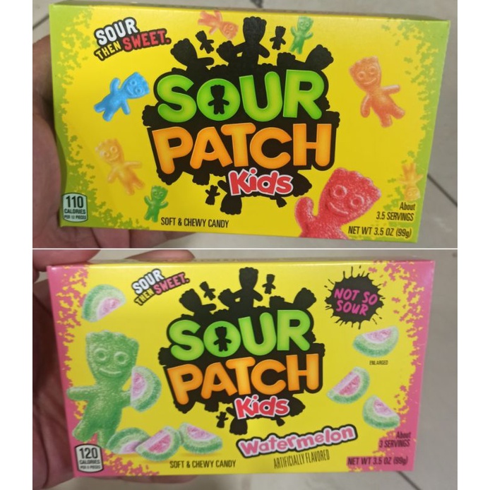 Warheads Sour Patch Kids Soft Chewy Candy 99g | Shopee Philippines