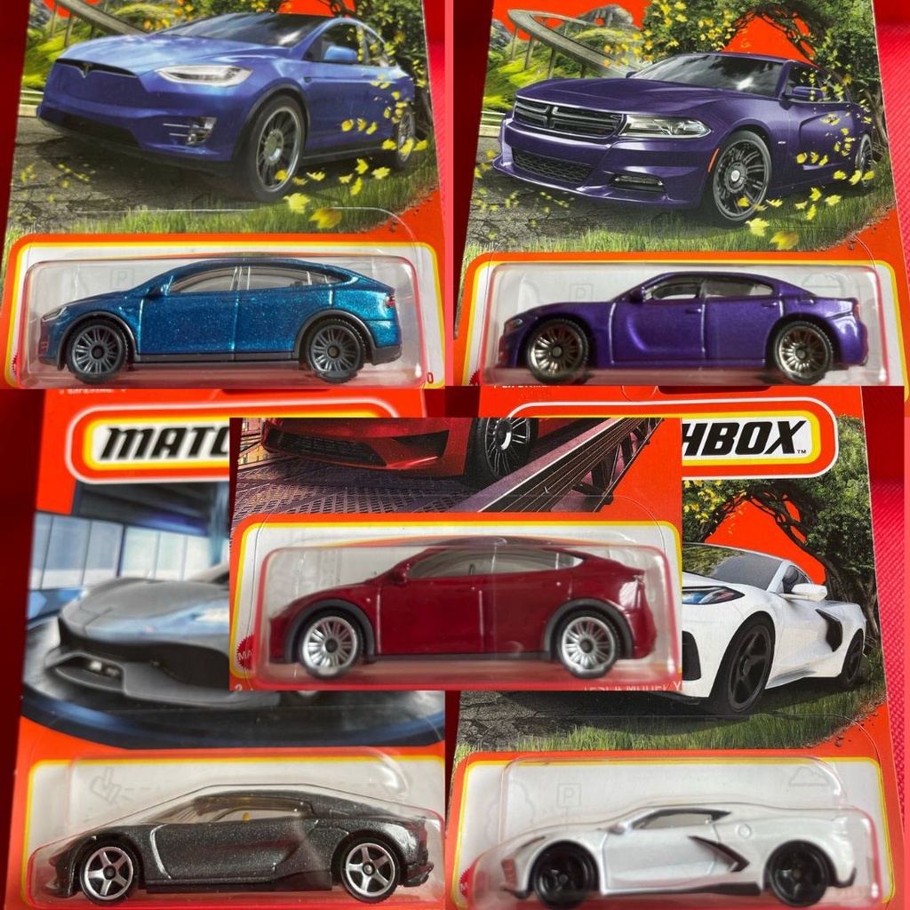[SOLD OUT] MATCHBOX DIECAST TESLA MODEL X MINI COUNTRYMAN TESLA MODEL Y ...
