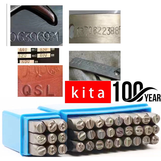 (( 36Pcs 3mm Letter And Capital Number )) ~~~ 0-9 A-Z Stamp Overvalue ...