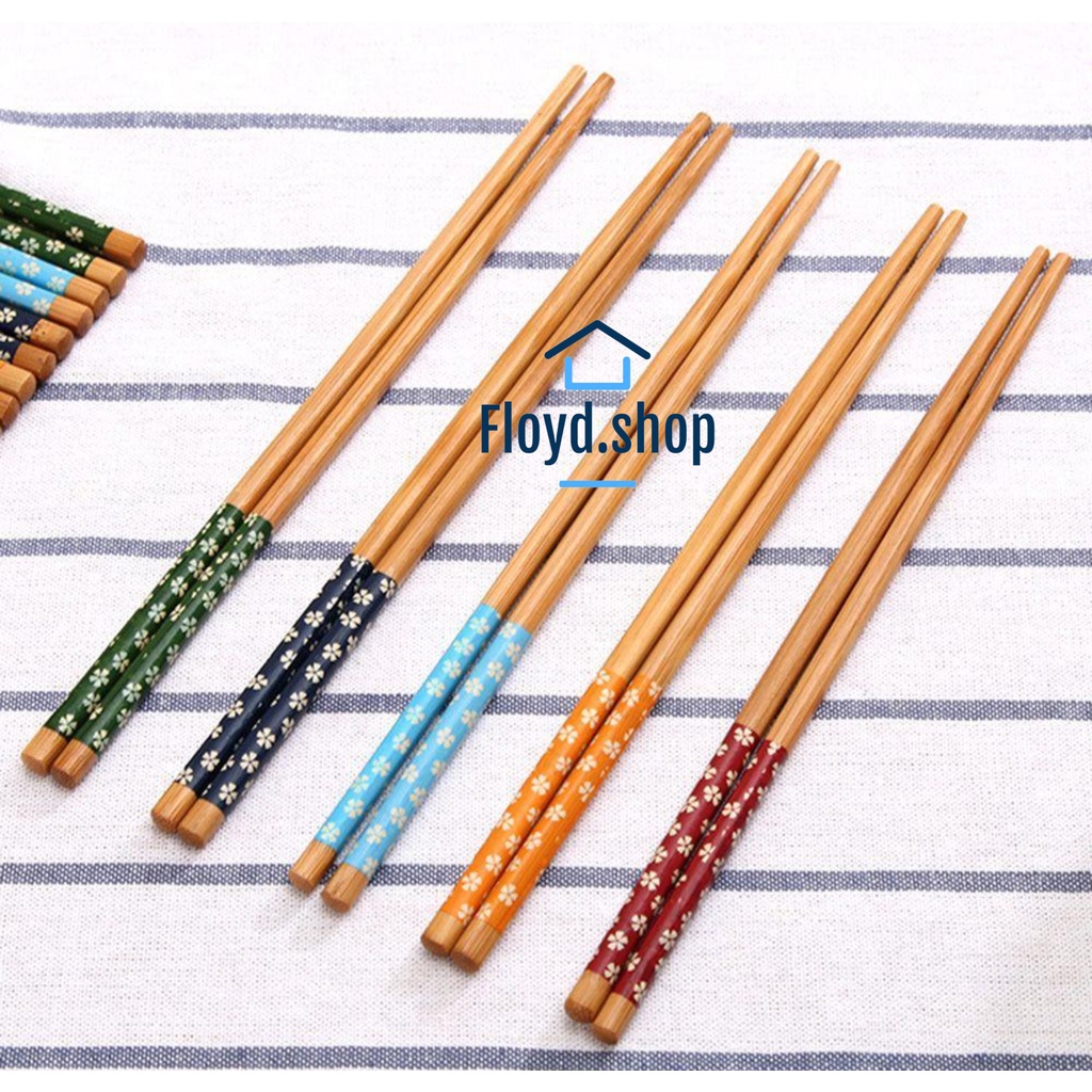 Elegant Wooden Chopsticks Ecofriendly Bamboo Chopstick Healthy Tableware Chopsticks