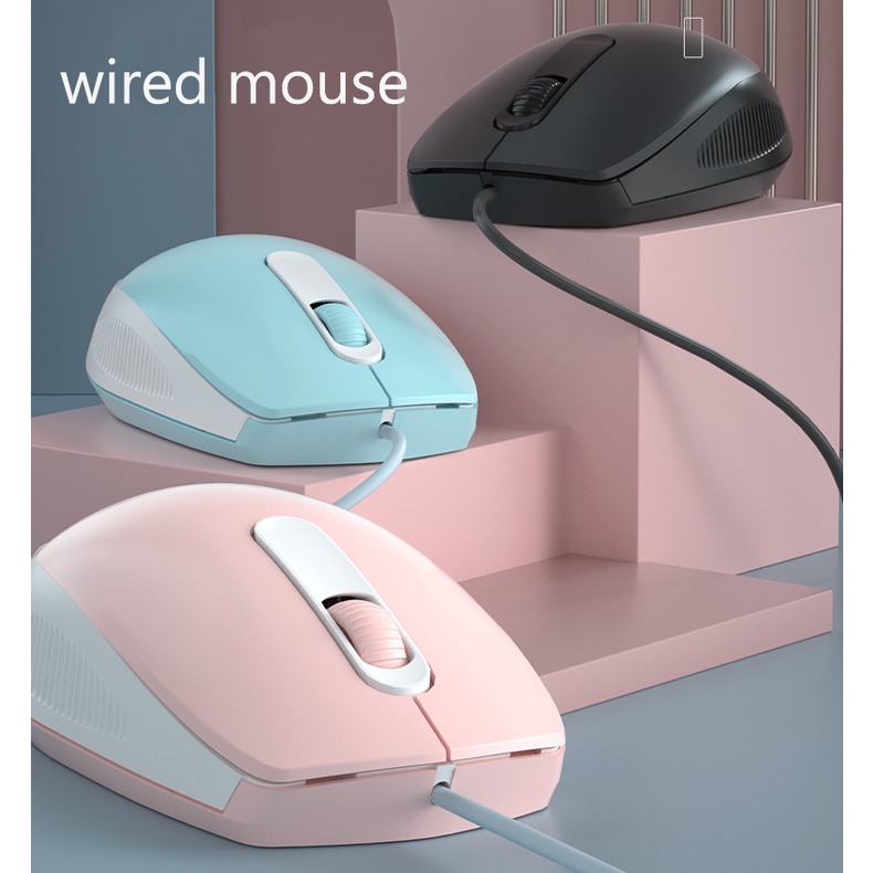 USB Wired Mouse 1000 DPI Optical Tracking Mouse for Home Office PC Laptop G10 Shopee Philippines