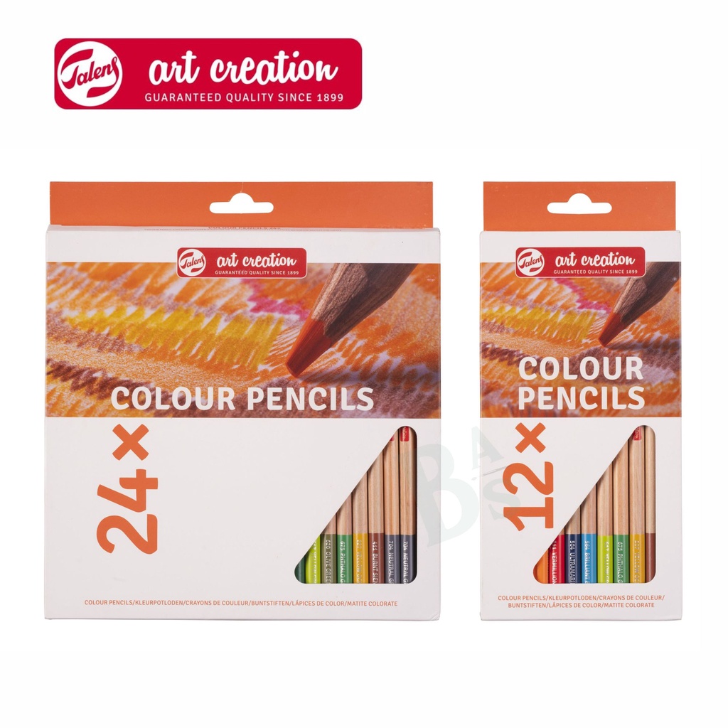 Talens Art Creation/ Color pencil (set of 12 & 24 colors) | Shopee ...
