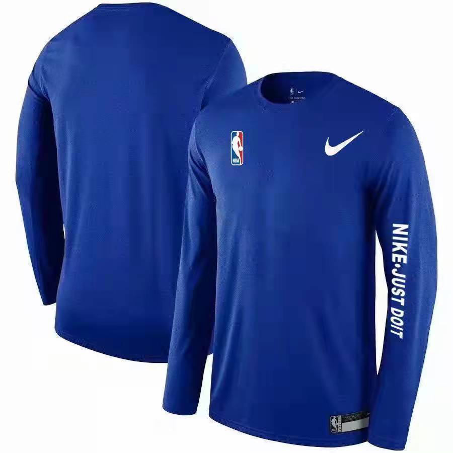 NBA American Basketball Long Sleeve Men's Warm up Shirt Shooting Fast