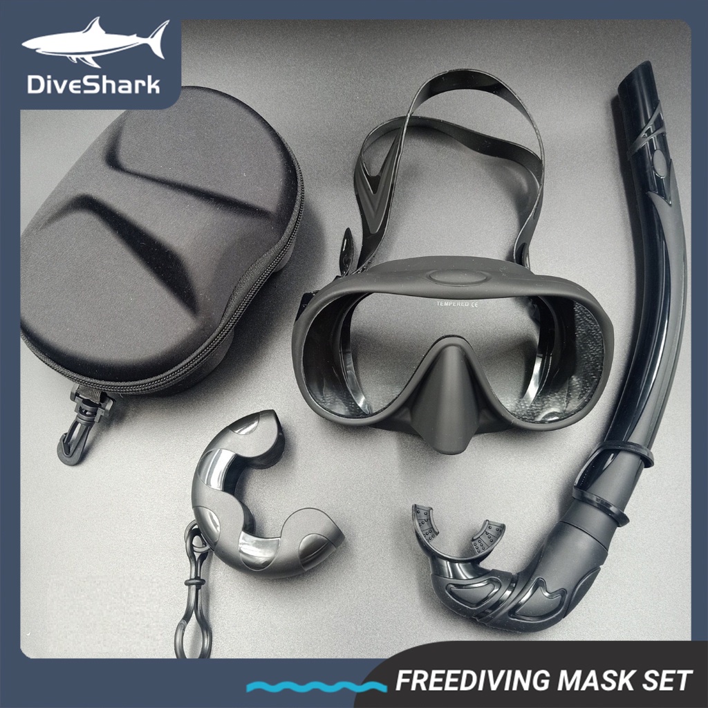 DiveShark Diving Mirror Large Frame HD Adult Snorkeling Tempered Glass ...