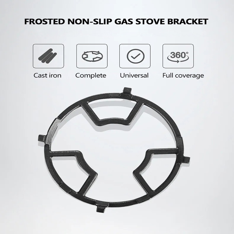 【Fast Delivery】Wok Pan Stand Supports Rack Cast Iron Burners Stove ...