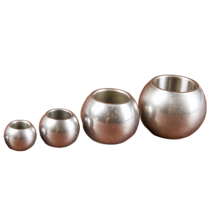 ﹍Custom steel ball with hole 6 8mm half tapping thread hard rod end
