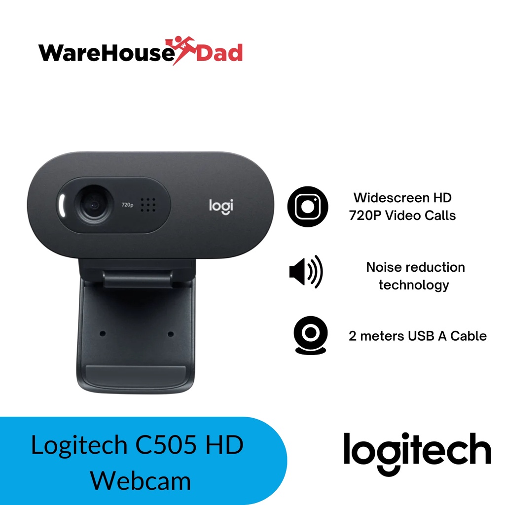 Logitech C505 HD 720P cam with Built in Microphone Shopee Philippines