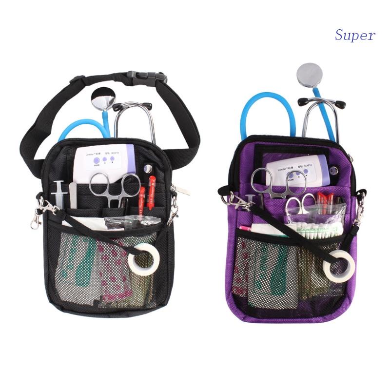 Super Nursing Organizer Pouch Utility Fanny Pack with Tape Holder Bag ...