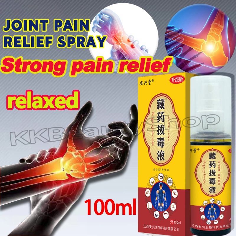 Pain Relief Spray Rheumatoid Bunion Gout Joint Pain Relief Spray