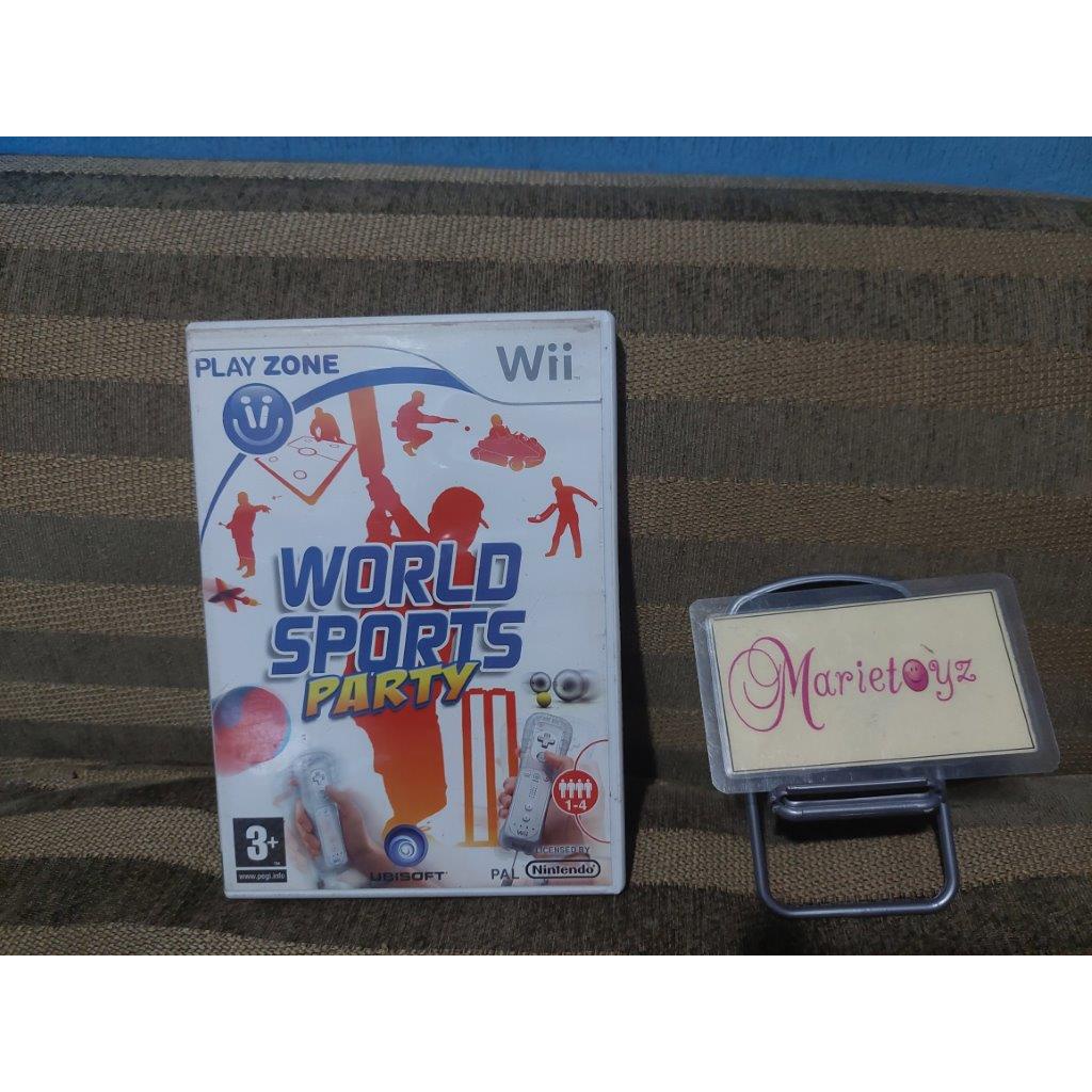 Wii Game World Sports Party (PAL) Shopee Philippines