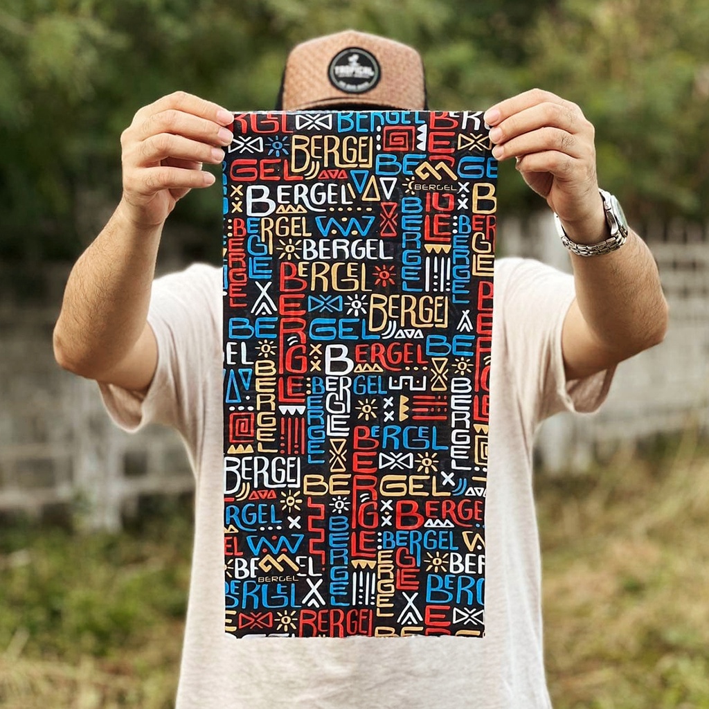 Bergel Grafika Multifunctional Headwear Local Filipino Design Bandana ...