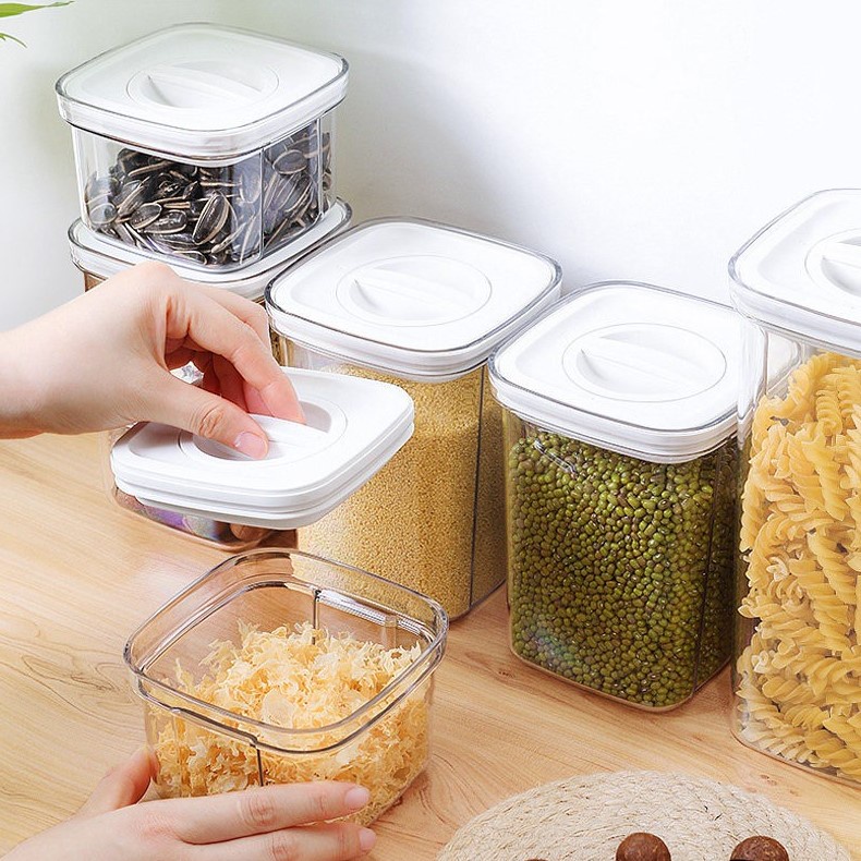 Panalo Airtight Container Easy Open Lock Lid Dry Food Storage Leak ...