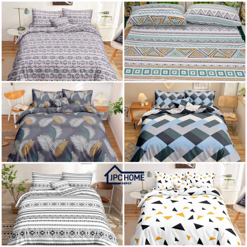 Canadian Cotton Bedsheet 3in1 fit up to 6" foam Full Garterized Overlap