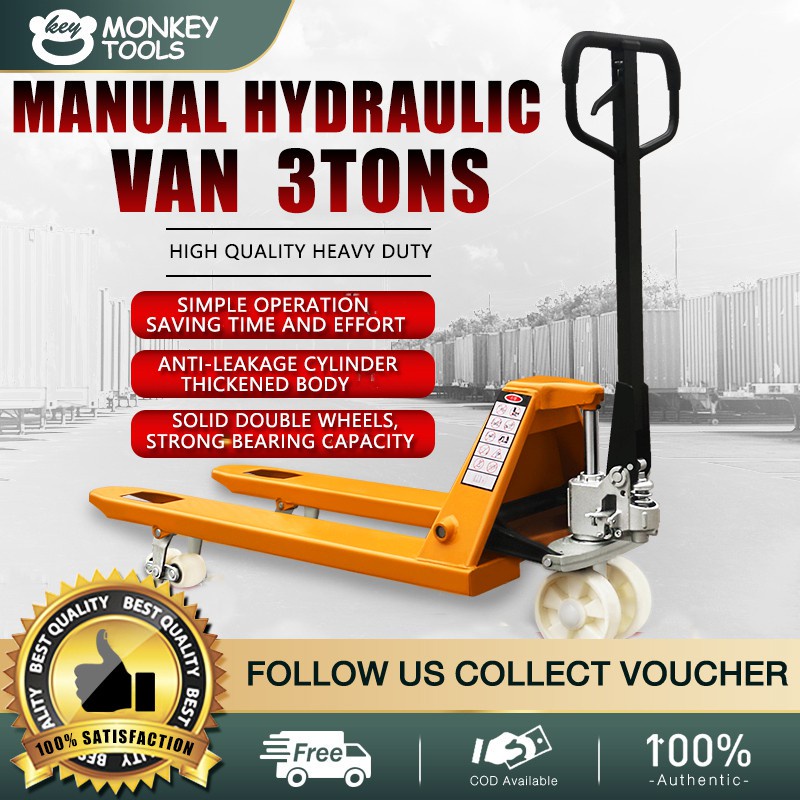 Hydraulic Pallet Truck 3 ton Capacity Hand Pallet truck forklift truck