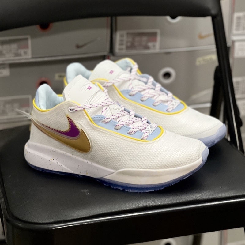 Basketball Lebron20 By Kixapparel LBJ20 White gold | Shopee Philippines