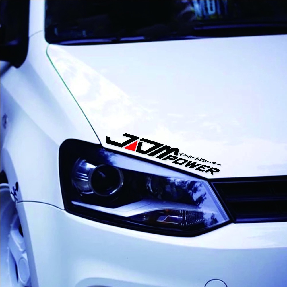 Jdm Power Car Stickers Reflective B 28 Shopee Philippines