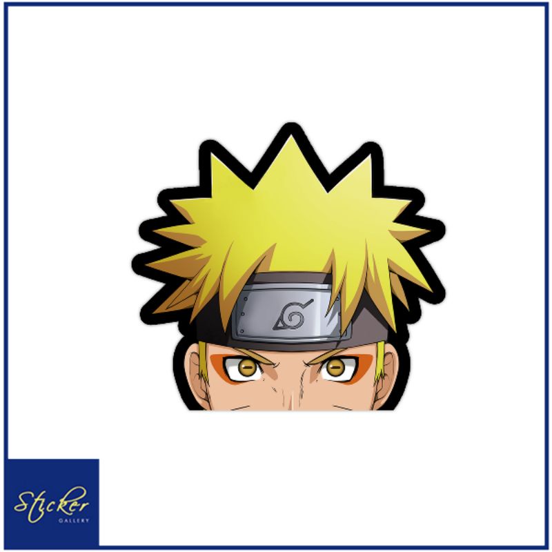 NARUTO SAGE MODE ANIME PEEKER WATERPROOF STICKER Shopee Philippines