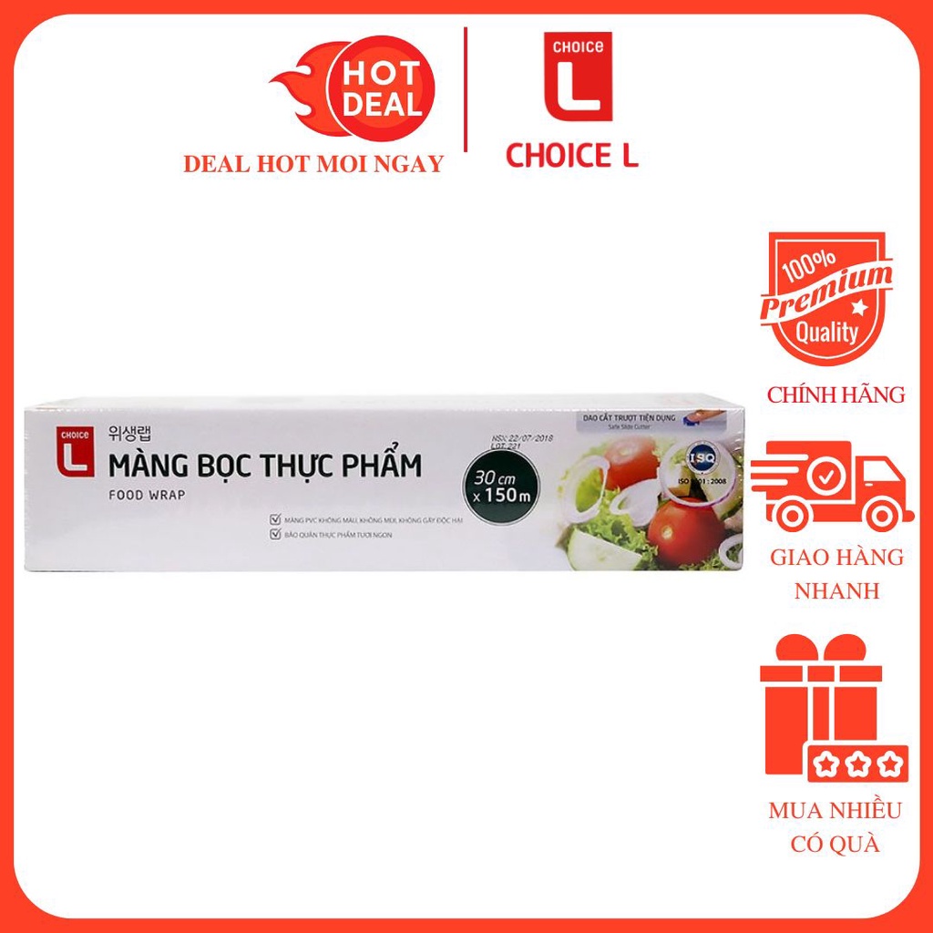 Choice L Food Wrap (150M x 30CM) | Shopee Philippines