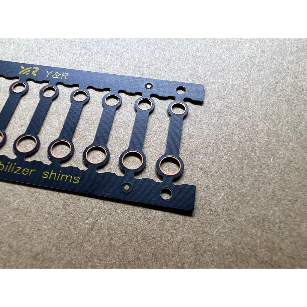 Y&R Keyboard Stabilizers Shims 0.4mm Fr4 For 1.2mm PCB Mounted ...