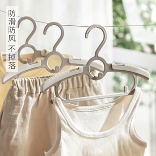 5pcs Blue Baby Clothes Hangers Newborn Infant Children Clothes Drying Rack