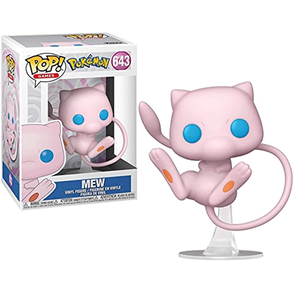 Funko POP! Games: Pokemon - Mew Figur 9,5cm Sammlerstück