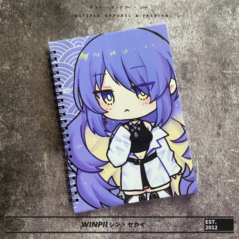 Moona Hoshinova Plain Notebook | Shopee Philippines