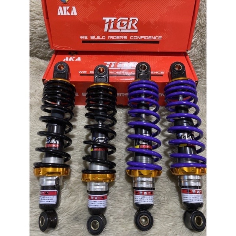 TTGR Rear Shock Set 280MM Set (2Pcs) XRM/WAVE/SMASH/SHOGUN/VEGA/CRYPTON ...