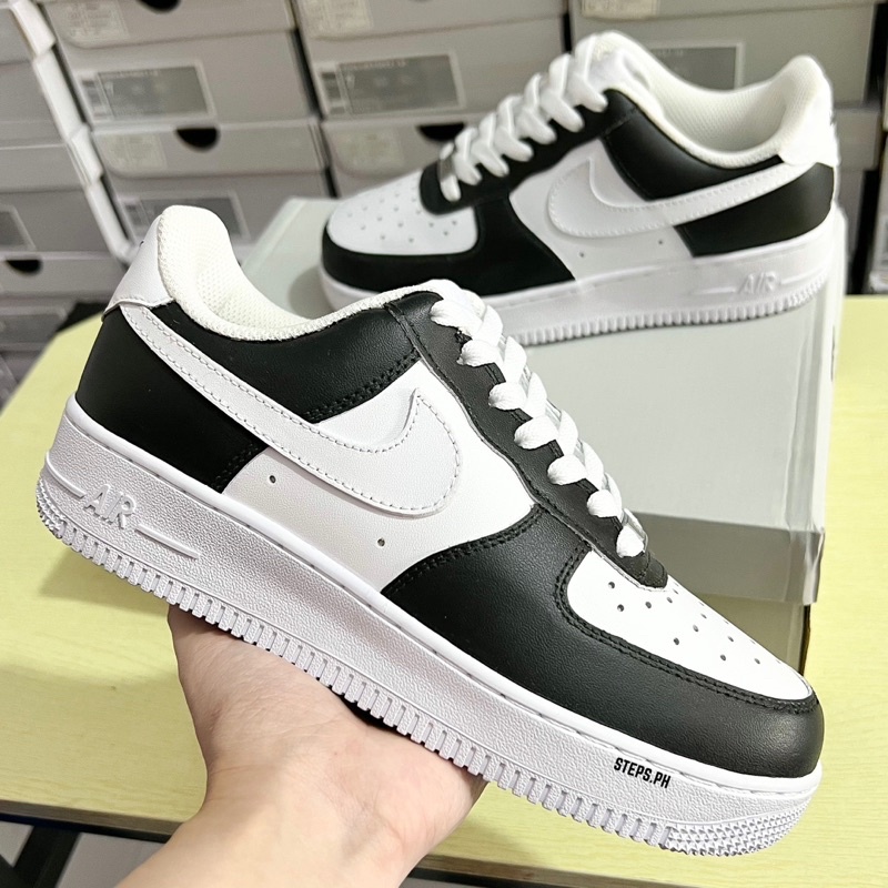 Black & White Custom Air Force 1 