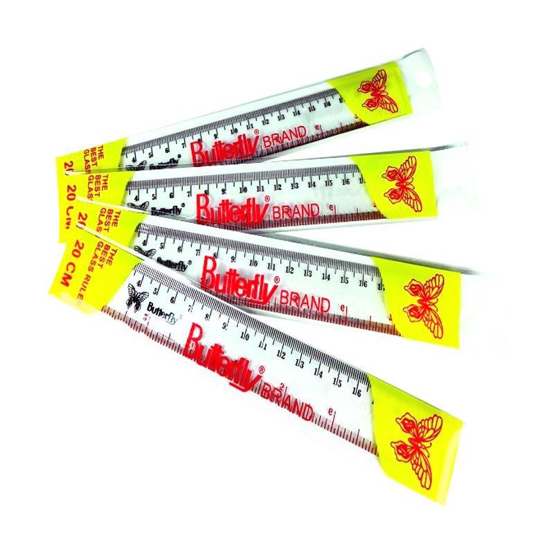 20cm Plastic BUTTERFLY Ruler (PCS) | Shopee Philippines