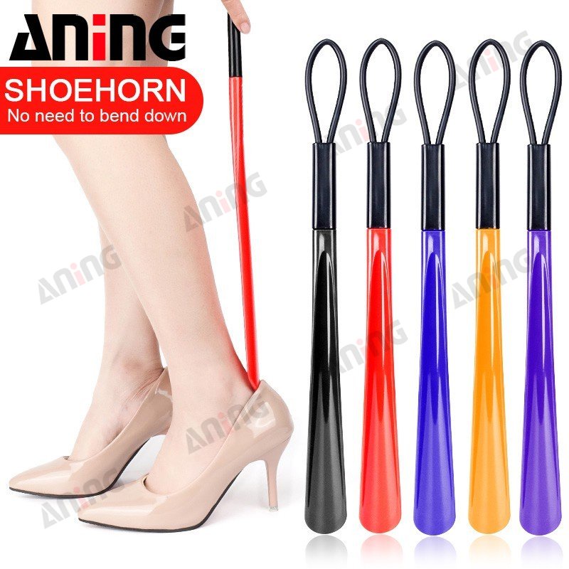 1PCS Professional long Shoe Lifter 50cm/19.5cm Shoe Horns Plastic Shoe