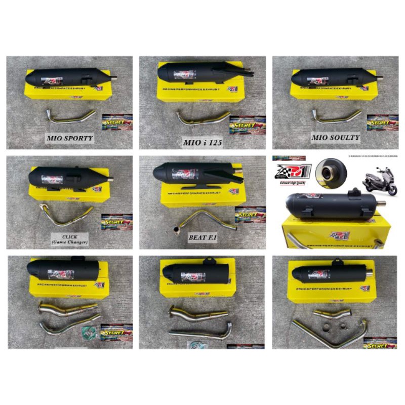 Podium1 Power Pipe Mio Sporty/Mio Soulty/Mio i 125/Click/Beat Fi ...